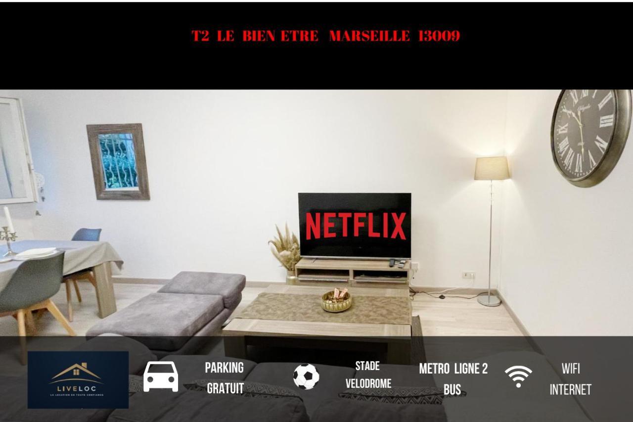 T2 Le Bien Etre Marseille 9Eme-Wifi-Netflix-Metro-Parking-Plage Ngoại thất bức ảnh